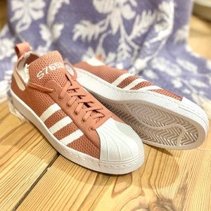 Adidas Originals
Superstar 80s Primeknit (Raw Pink) (NWOB)